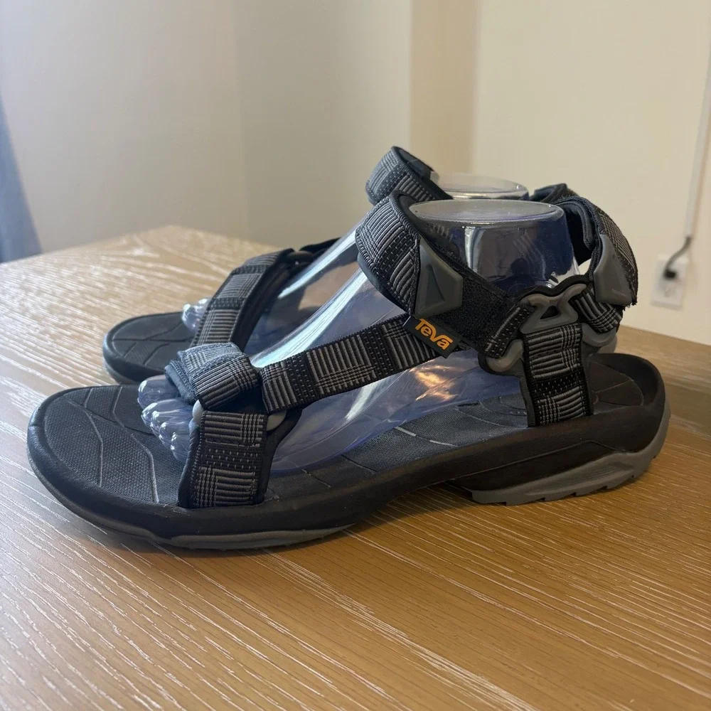 Teva Mens‎ Terra Fi 5 Universal Black Gray Hiking Sandals 1001473 US 11